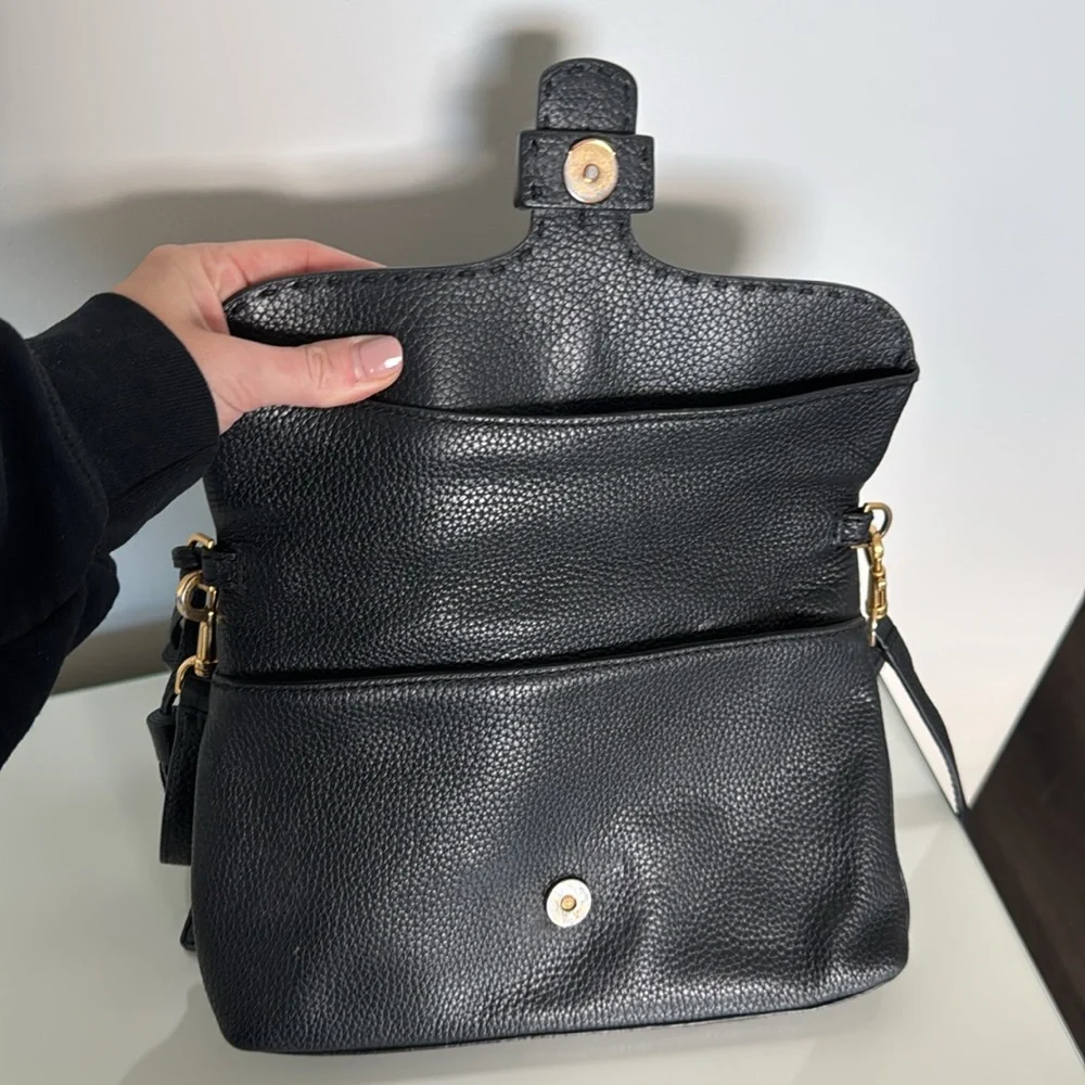 Tory Burch Black Leather Crossbody - Picture 2 of 4